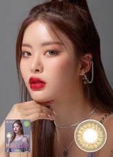 Lensme Make Look Zinnive Brown Monthly (2 Pack)